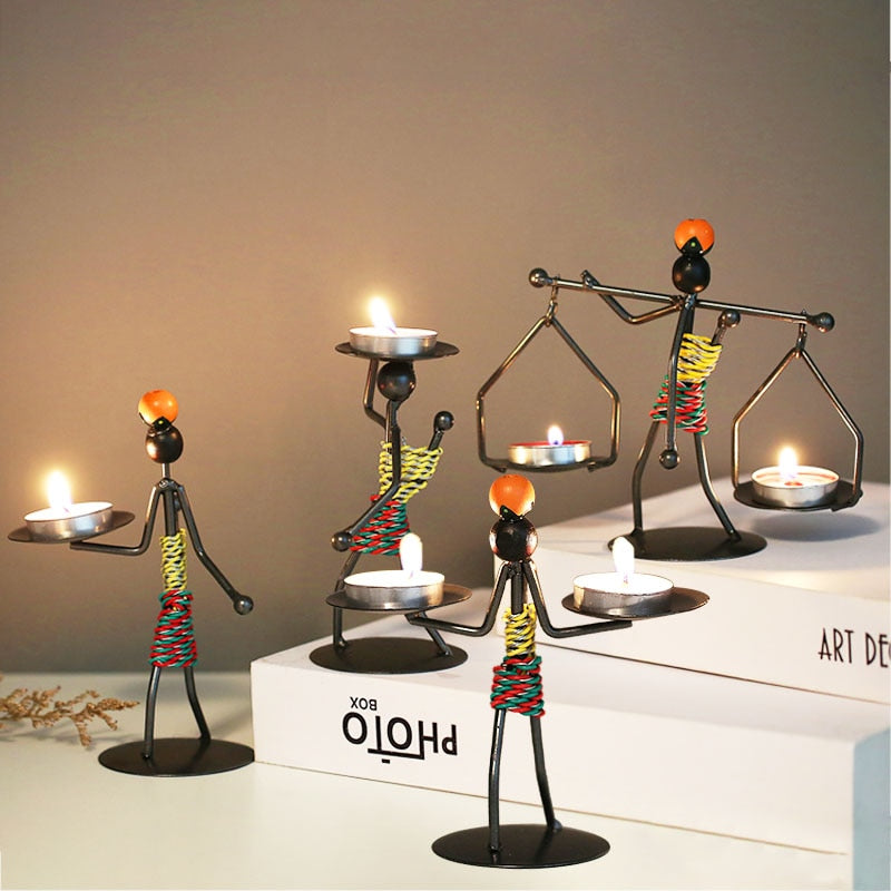 Nordic Metal Candlestick Nordic Metal Candlestick